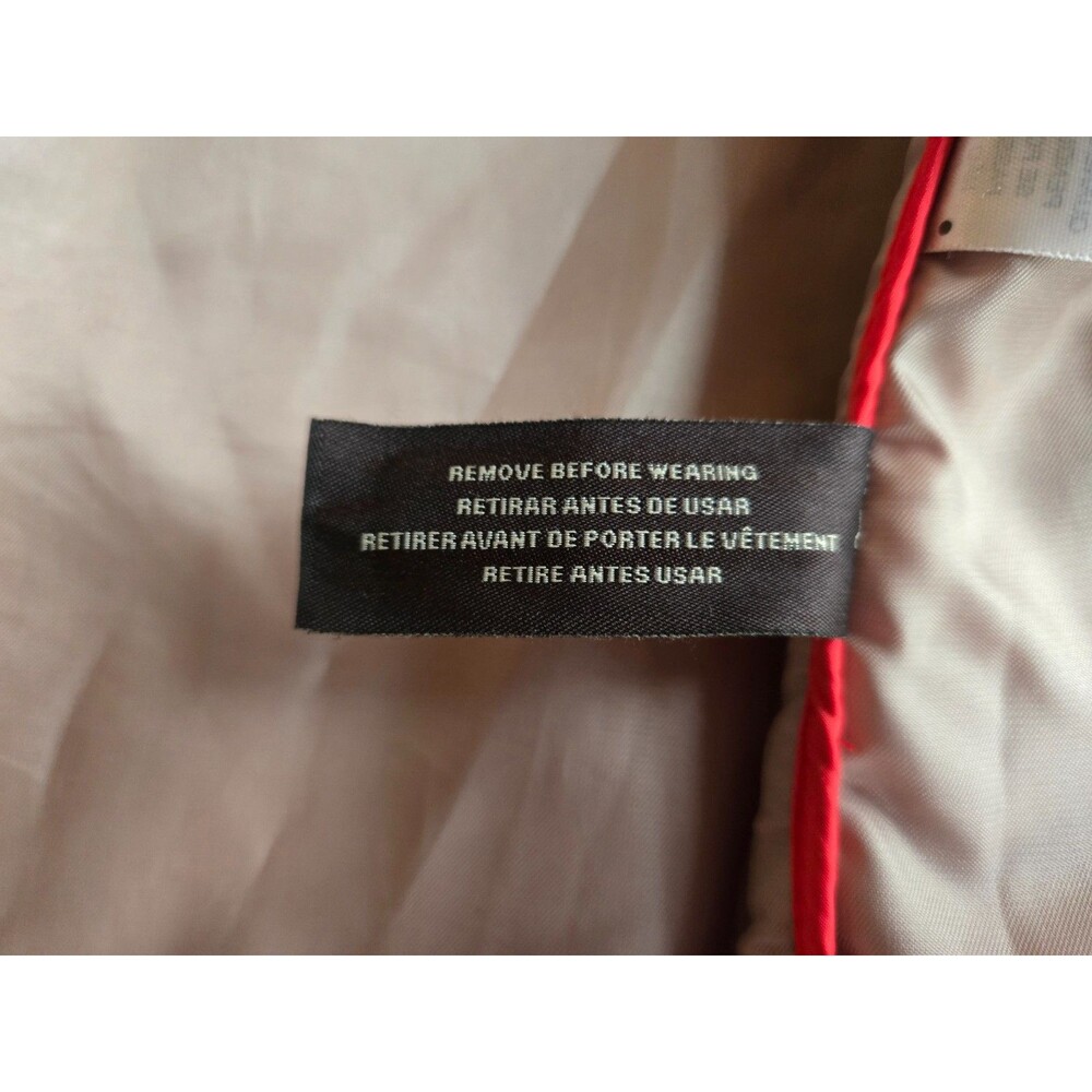 Coach logo orange quilted‎ snap-up jacket - long sleeve, pockets - L - Picture 8 of 8